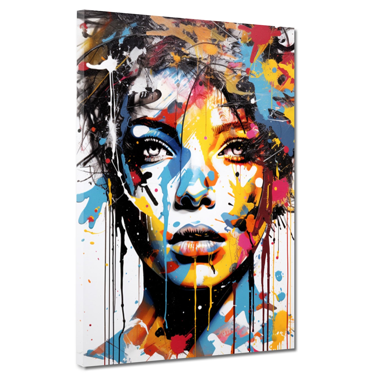 Quadro Donna Pop Art Colour [Consegna gratuita] –