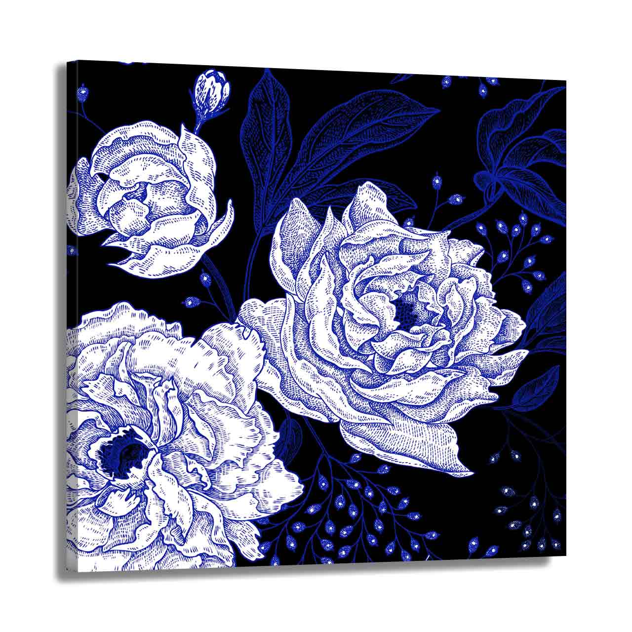 Quadro rose blu Beautiful Blue Rose [Consegna gratuita] –