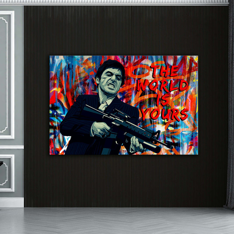 Quadro Di Tony Montana (Scarface) di seconda mano per 5 EUR su