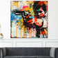 Quadro Abstract Splash One Shot Pop Art