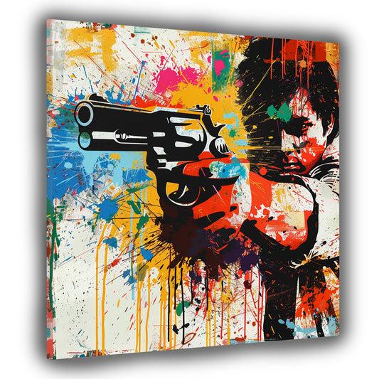 Quadro Abstract Splash One Shot Pop Art