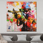 Quadro Abstract Splash One Shot Soldat Pop Art