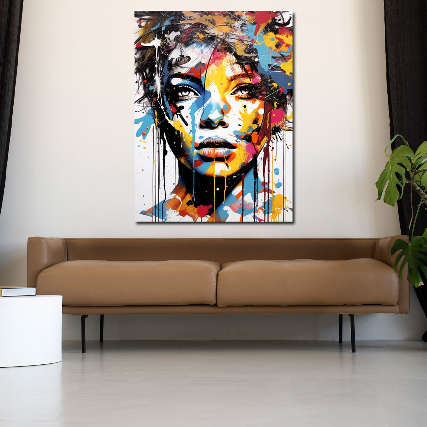 Quadro Donna Pop Art Colour [Consegna gratuita] –