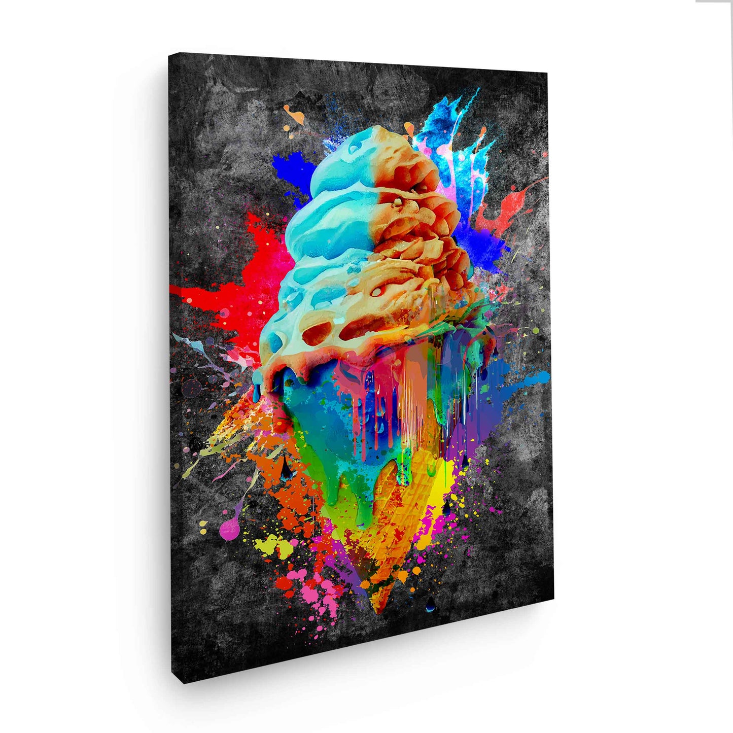 Quadro Ice Cream Pop Art Colour