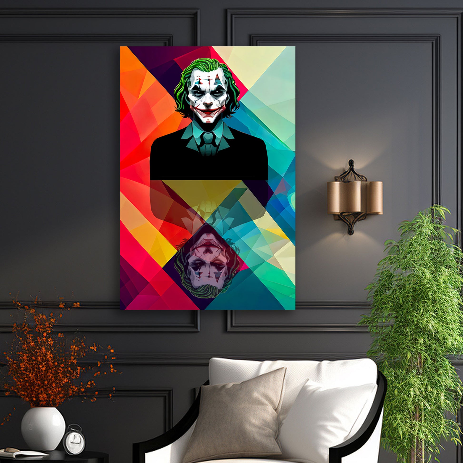 Quadro Joker specchio Style [Consegna gratuita] –