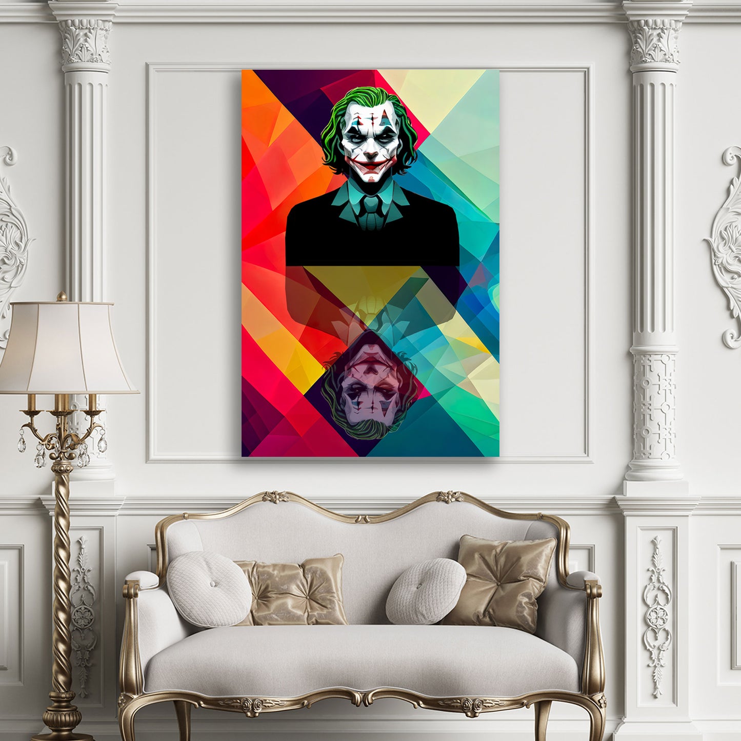 Quadro Joker specchio Style