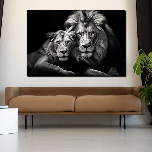 Quadro Leoni Black Style