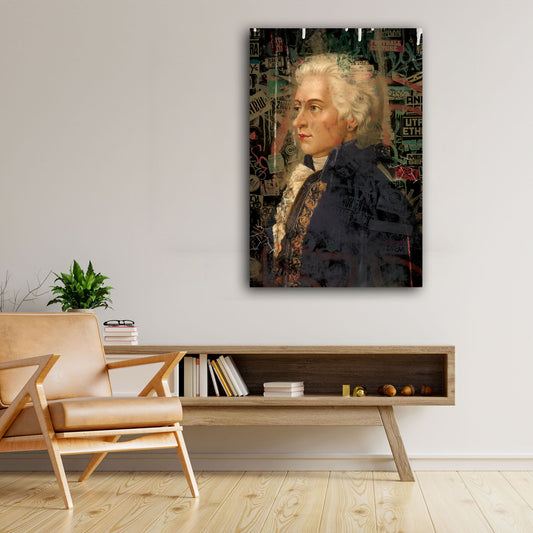 Quadro Mozart Abstract Style