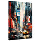 Quadro New York City arte astratta USA