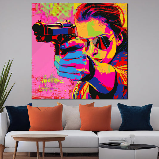 Quadro Pop Art Retro Beautiful Shot