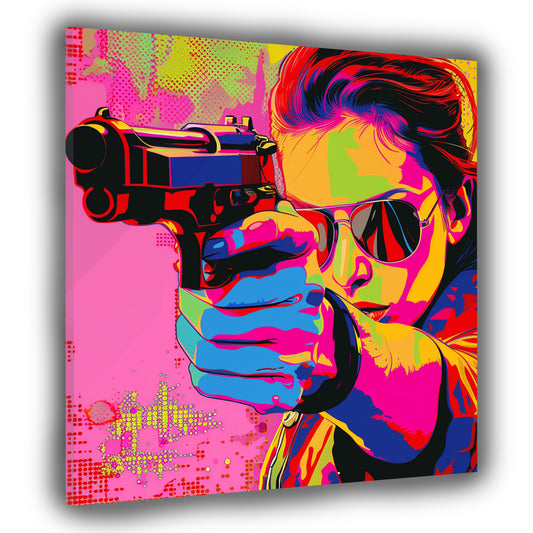 Quadro Pop Art Retro Beautiful Shot