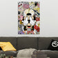 Quadro Pop Art Street Art Graffiti Love und Hate