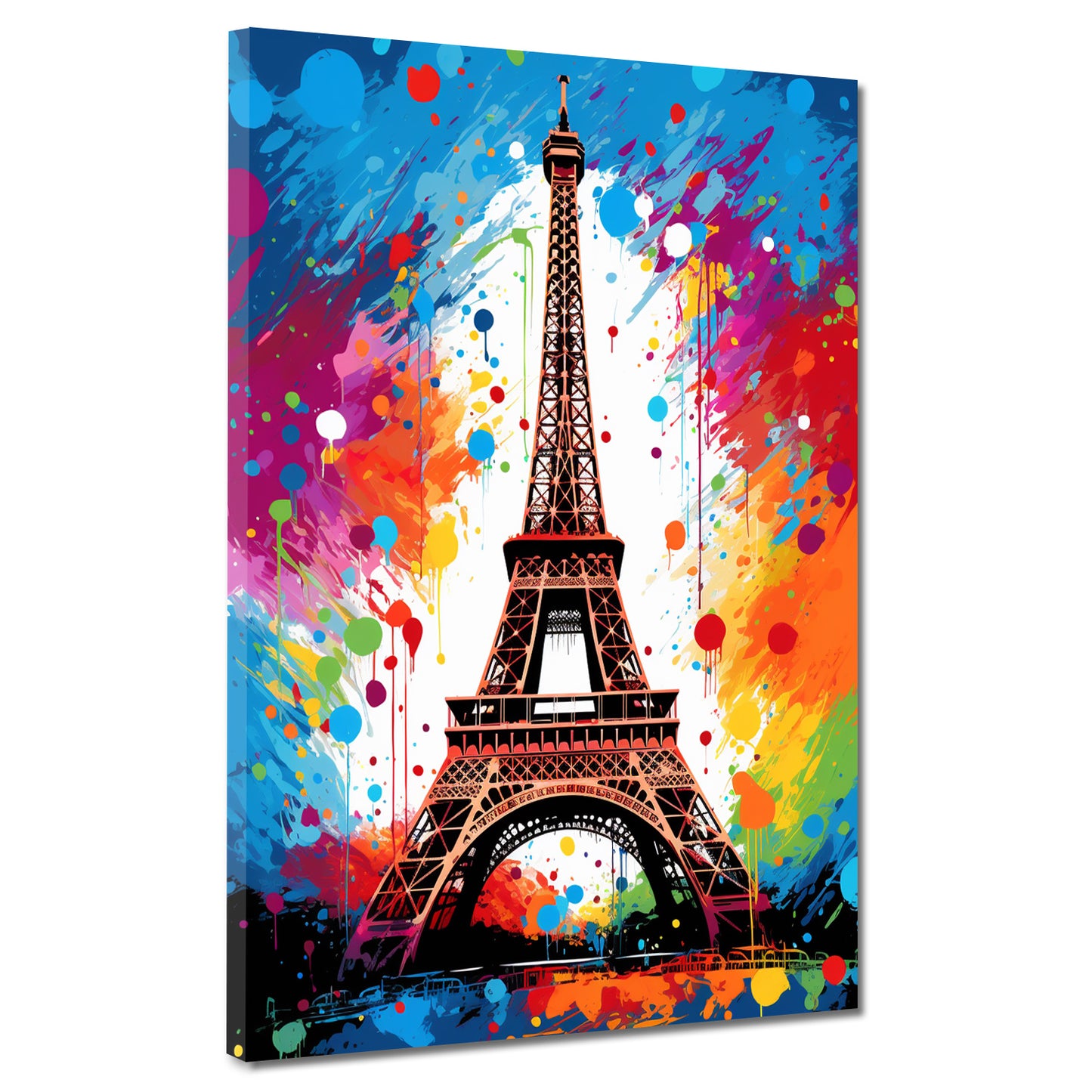 Quadro Pop Art Torre Eiffel Parigi