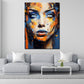 Quadro Pop Art Viso Splash Art, Donna