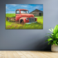 Quadro Retro Pickup Truck