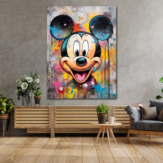 Quadro Topolino Colour Art