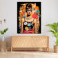 Quadro abstrakt Pop Art Cool Audrey