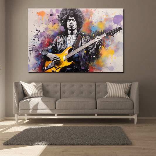 Quadro astratto Hendrix Legacy