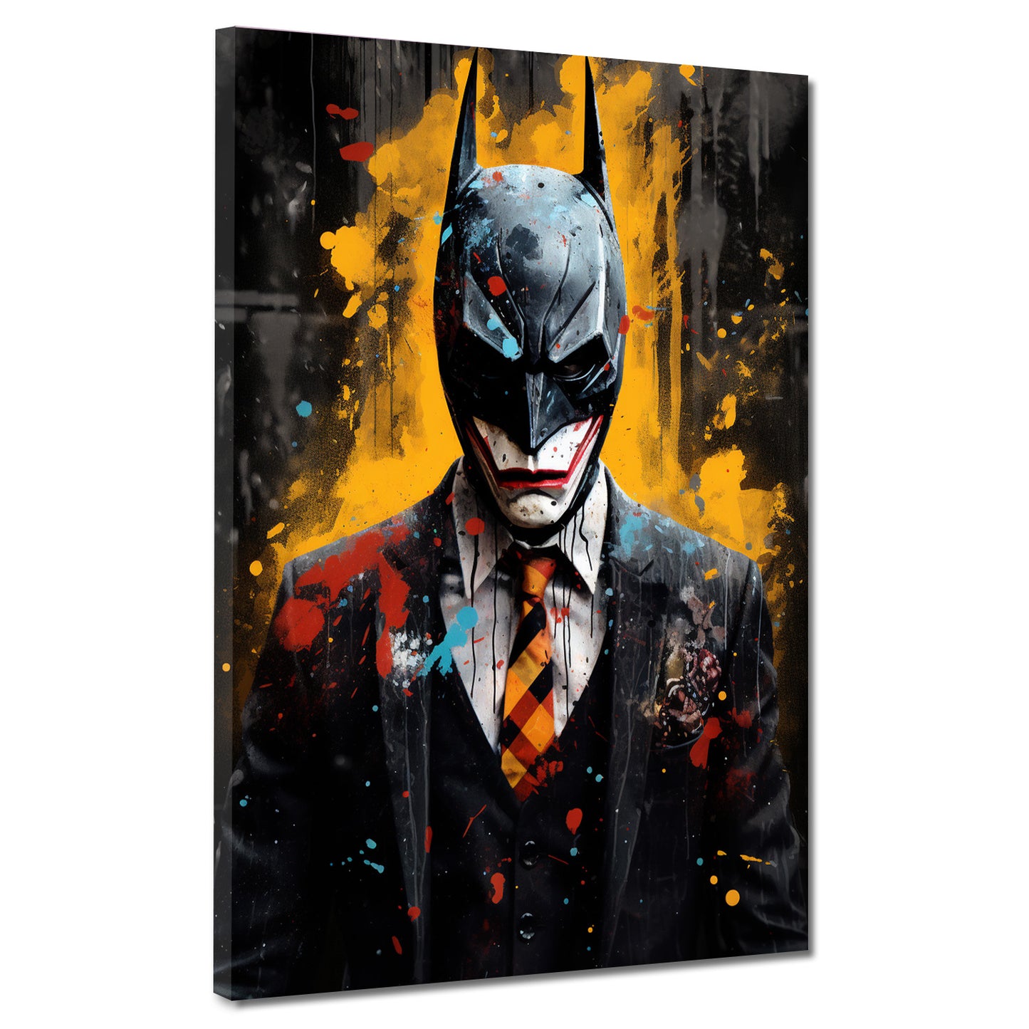 Quadro astratto Batjoker Film