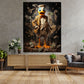 Quadro astratto Comic Duck Money Cash