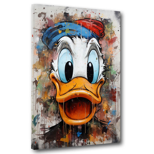 Quadro astratto Duck Style