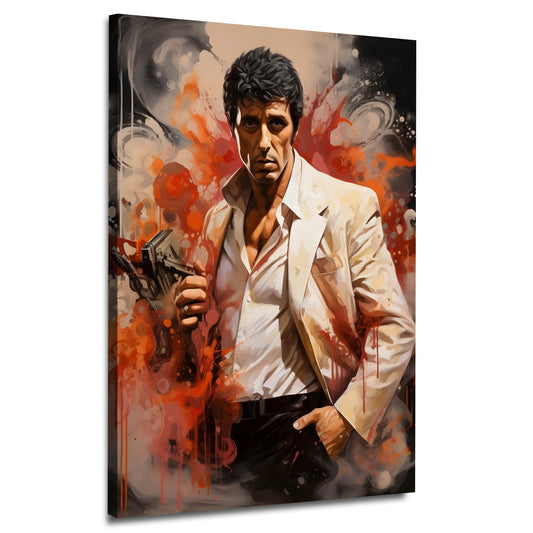 Quadro bellissimo Scarface Abstract Style