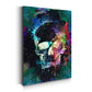 Quadro stampa su tela moderno Abstract Skull