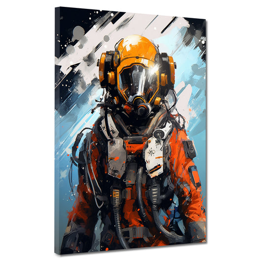 Quadro moderno Astratto, Spazio astronauta