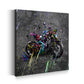 Quadro moderno Graffiti moto Street Art Style