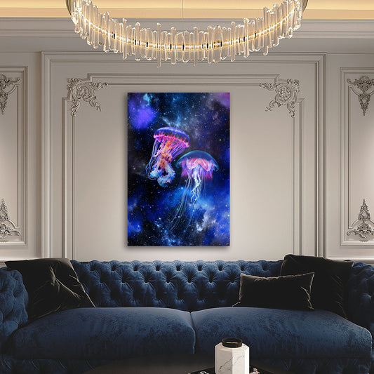 Quadro moderno Meduse nell universo