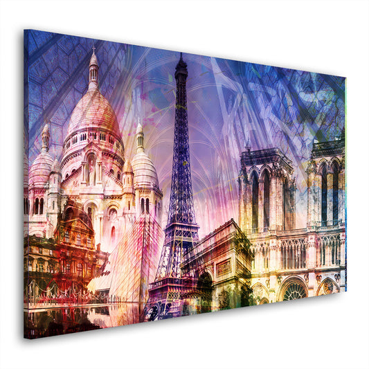 Quadro moderno Parigi Pop Art Francia