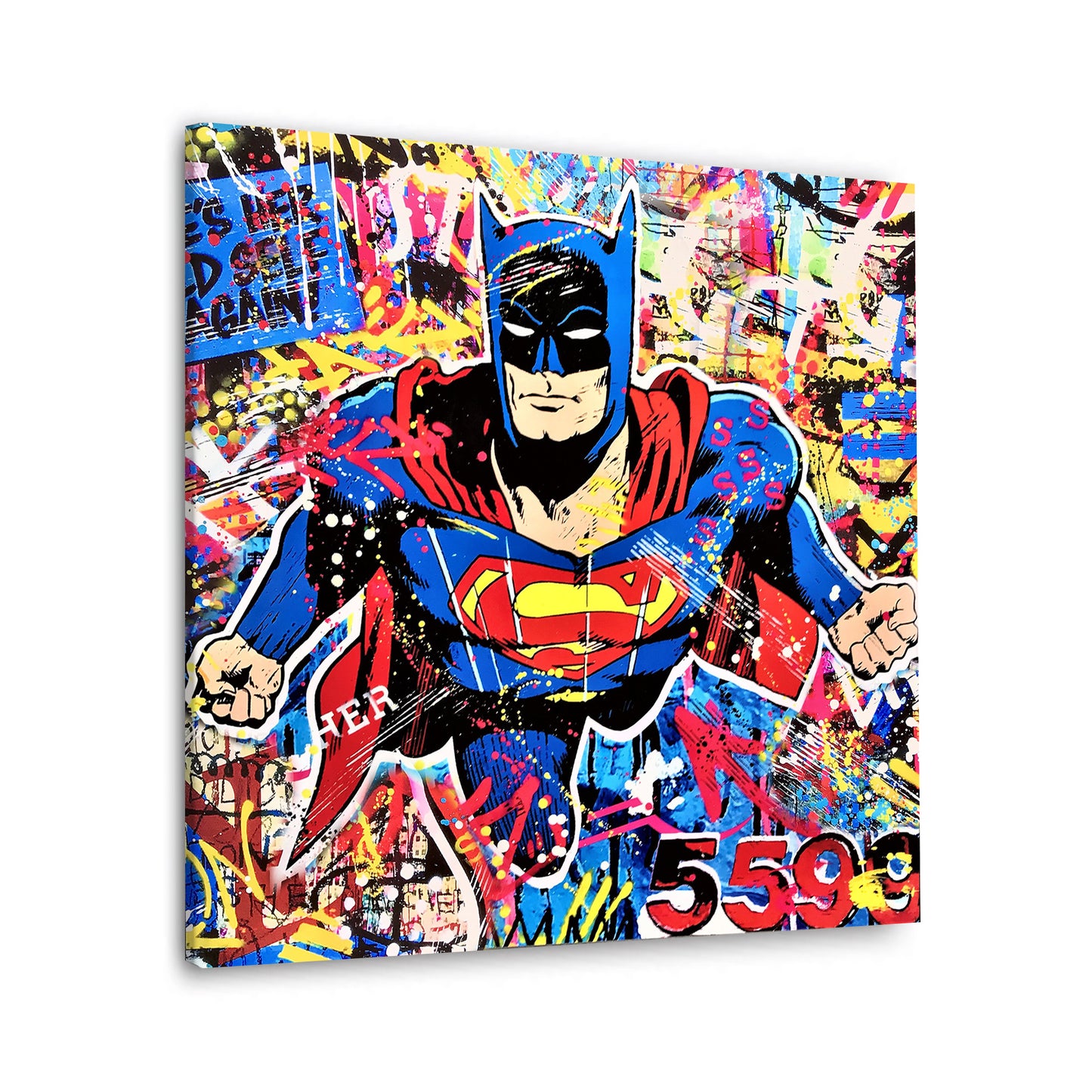 Quadro moderno Pop Art Super Hero