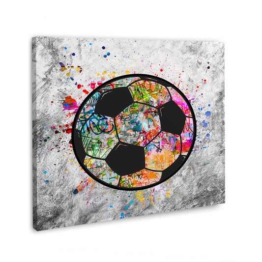 Quadro moderno Street Art Calcio Graffiti Style