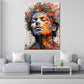 Quadro moderno Street Art Uomo colour Splash