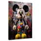 Quadro moderno astratto Topolino Pop Art Figur Style