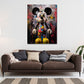 Quadro moderno astratto Topolino Pop Art Figur Style