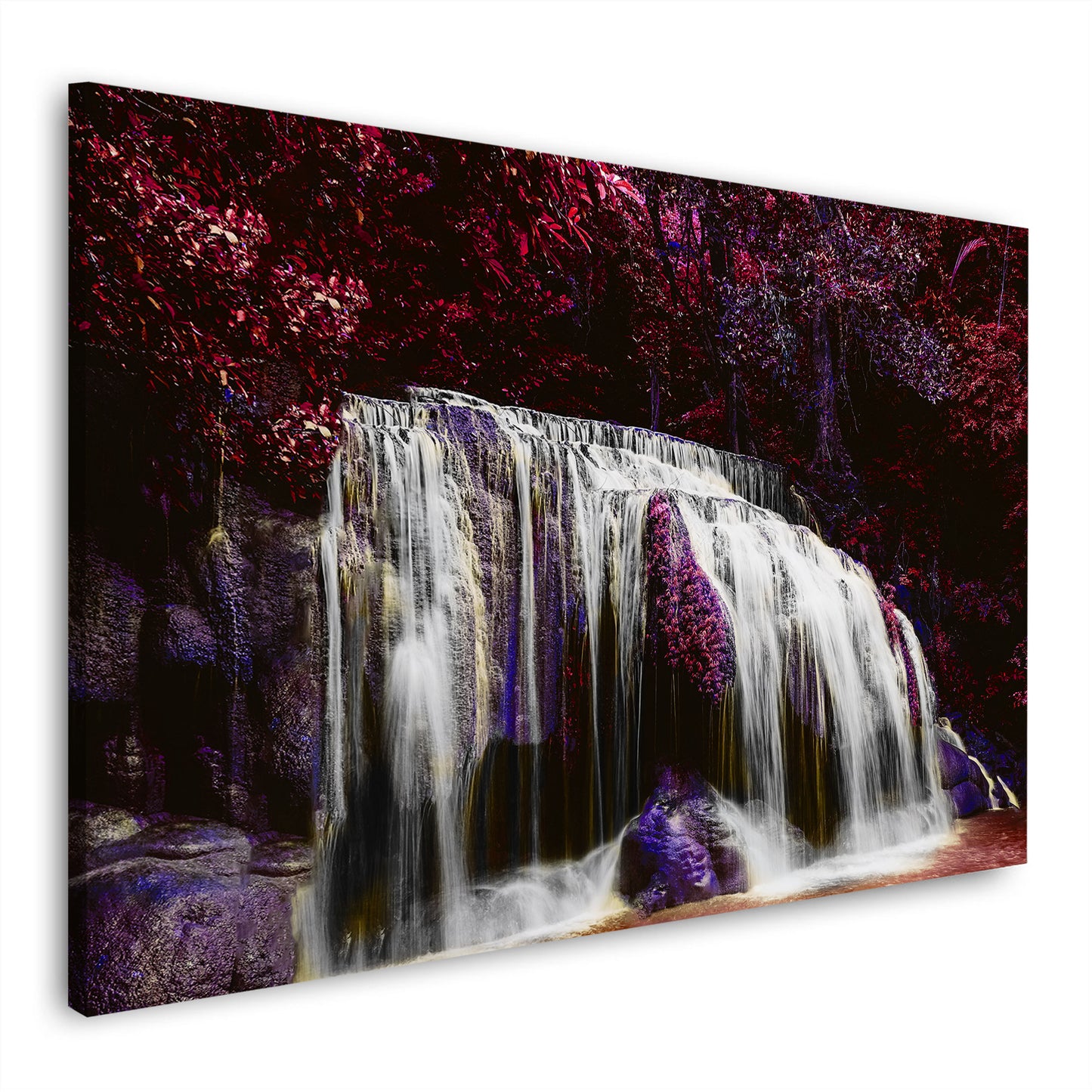 Quadro moderno astratto bellissima cascata