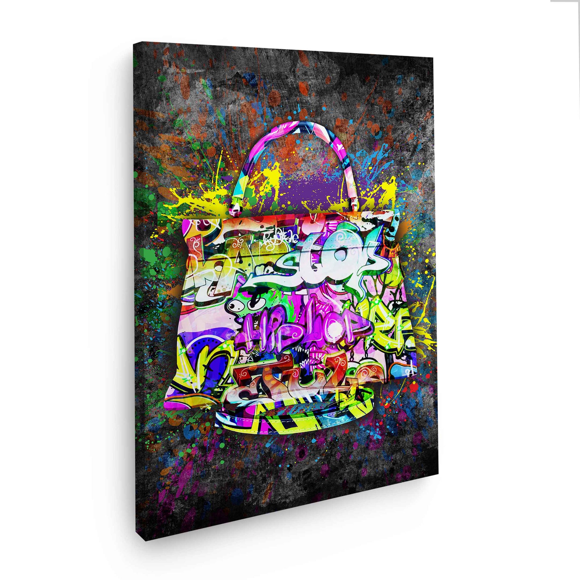 Quadro moderno borsa di lusso Graffiti Street Art Style