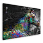 Quadro moderno cavallo graffiti style