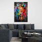 Quadro moderno lampadina Graffiti Street Art Style