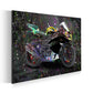 Quadro moderno moto Pop Art Graffiti Edition