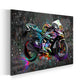 Quadro moderno moto Street Art Graffiti