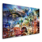 Quadro moderno venezia pop art italia