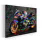 Quadro moto Graffiti Style