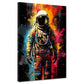 Quadro pop art astronauta con tuta