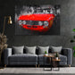 Quadro stampa su tela Alfa Romeo GTV Abstract Style