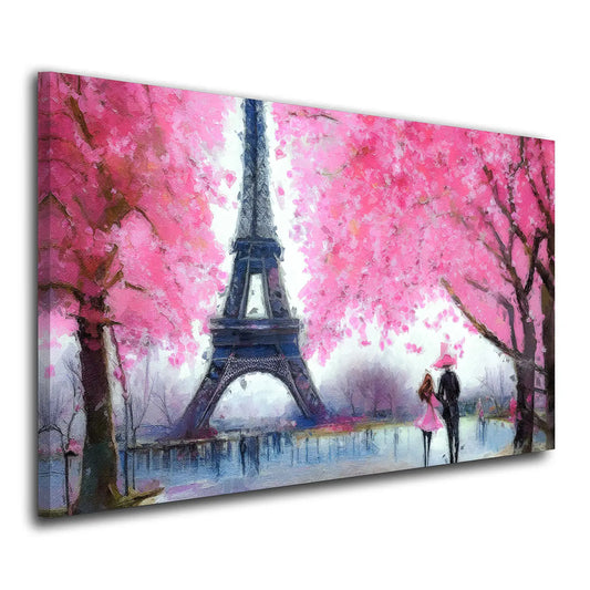 Quadro stampa su tela astratto Painting Style, Parigi