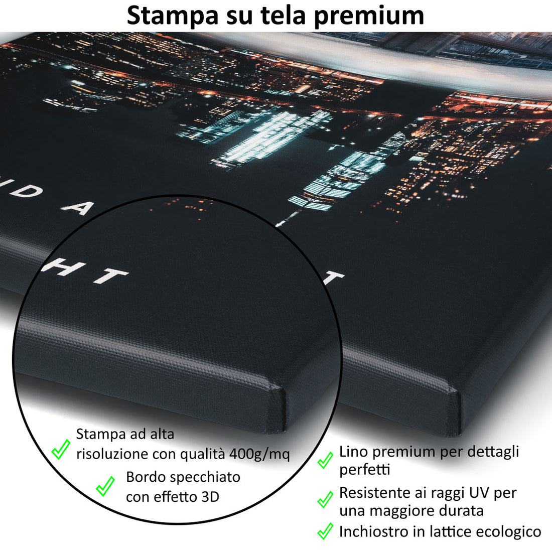 Quadro stampa su tela borsa Trading Dollaro Bitcoin Gold Style, ufficio