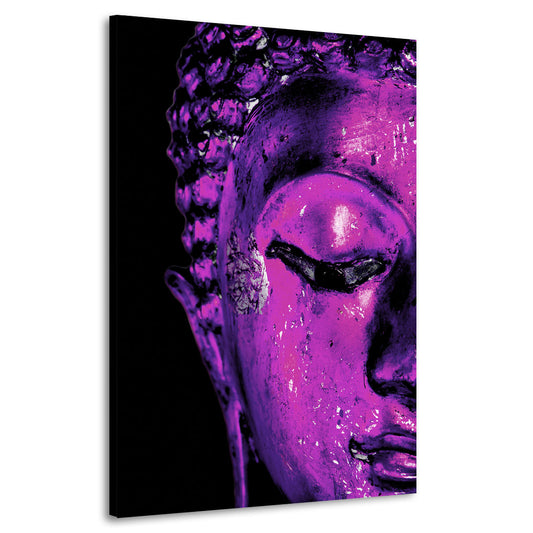 Quadro stampa su tela Buddha meditativo Colour Edition