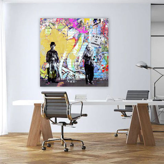 Quadro stampa su tela Charlie Pop Art Edition